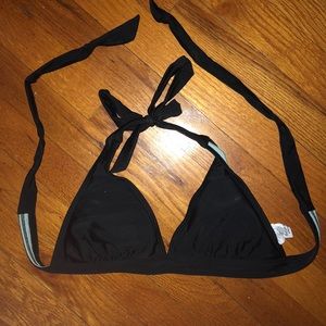 Black bikini top